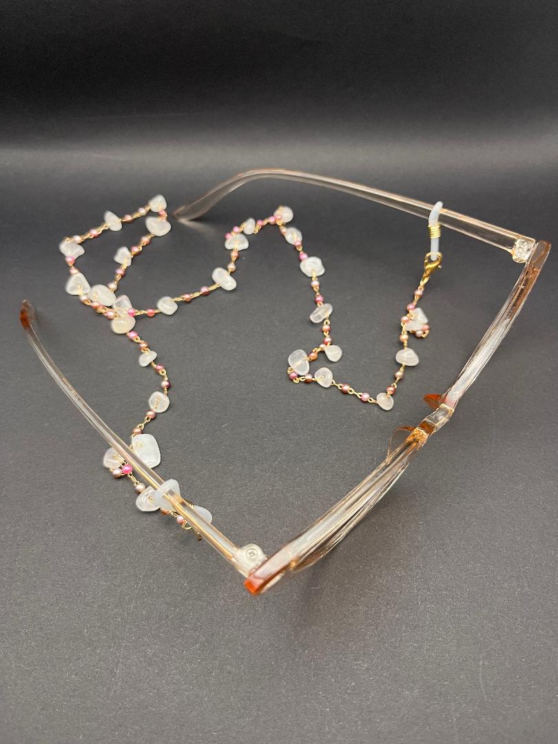 Stone Decor Glasses Chain - Elevate Your Style!