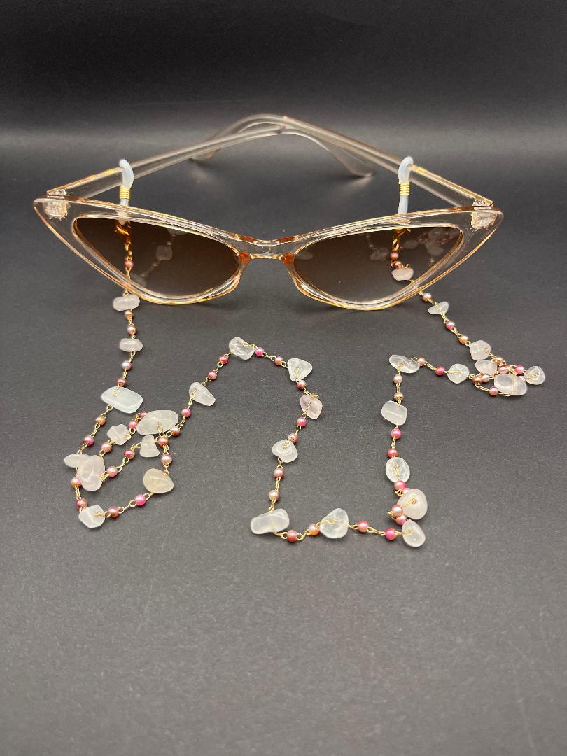 Stone Decor Glasses Chain - Elevate Your Style!
