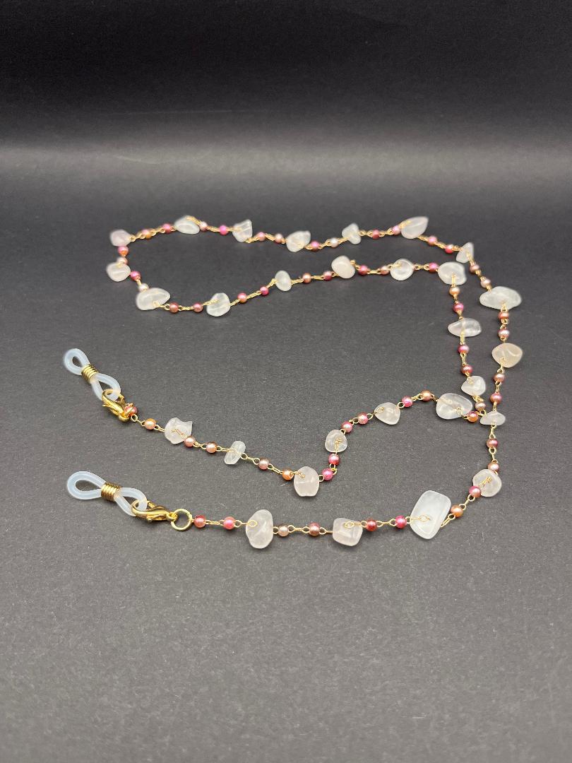 Stone Decor Glasses Chain - Elevate Your Style!