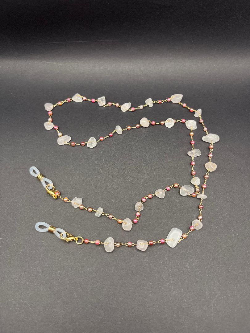 Stone Decor Glasses Chain - Elevate Your Style!