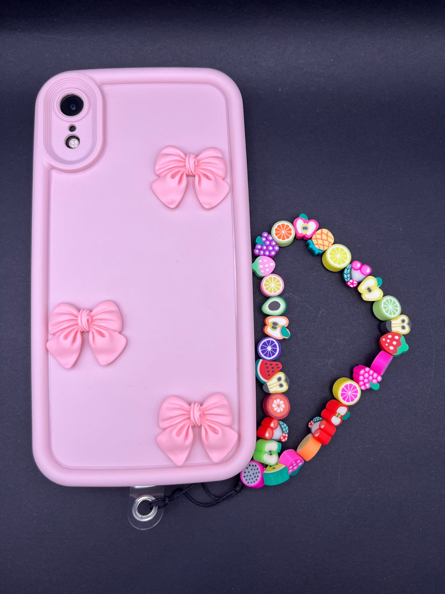 Fruit Decor Wrist Rope Phone Lanyard: Colourful and Whimsical Accessory
