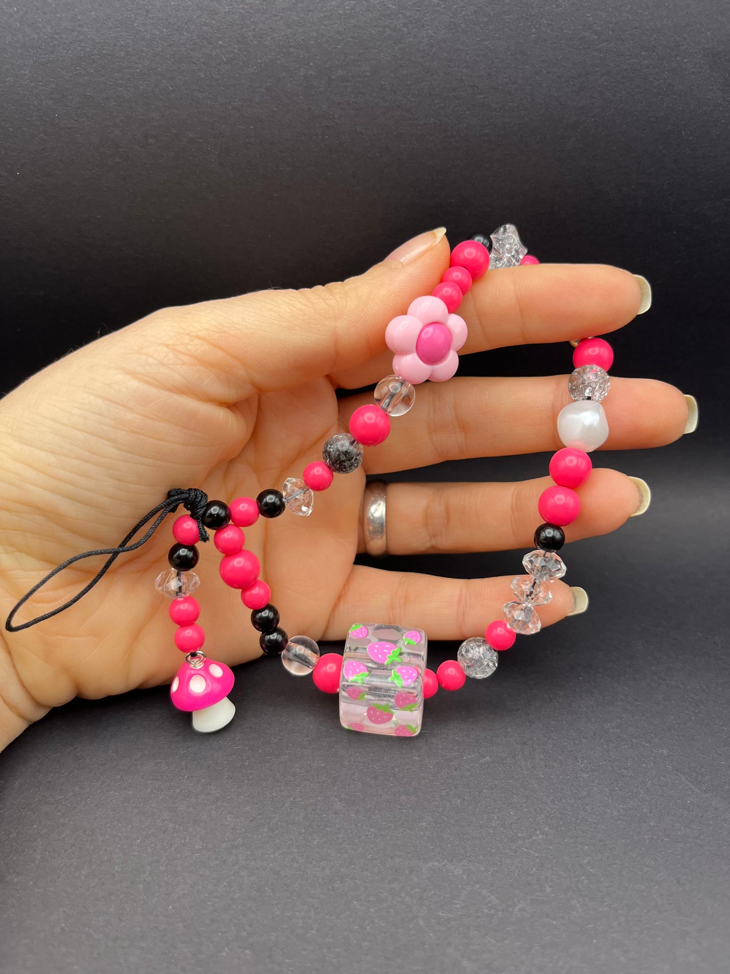 Colourful Charm Phone Lanyard - To Brighten Your Day!