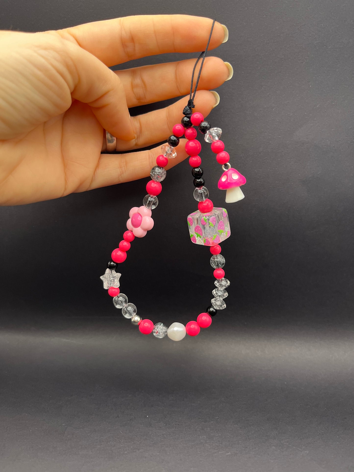 Colourful Charm Phone Lanyard - To Brighten Your Day!
