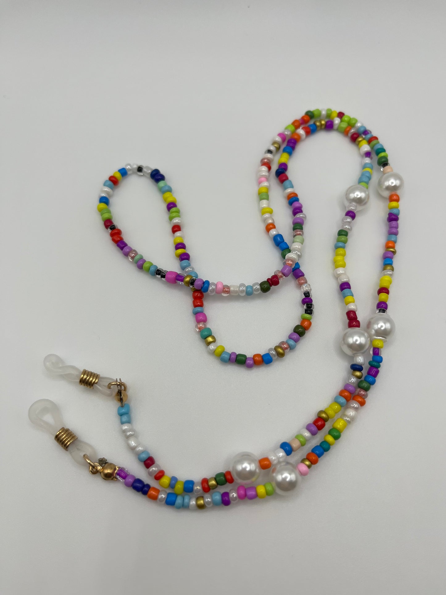 Colourful Beaded Glasses Chain: Stylish and Practical Eyewear Accessory