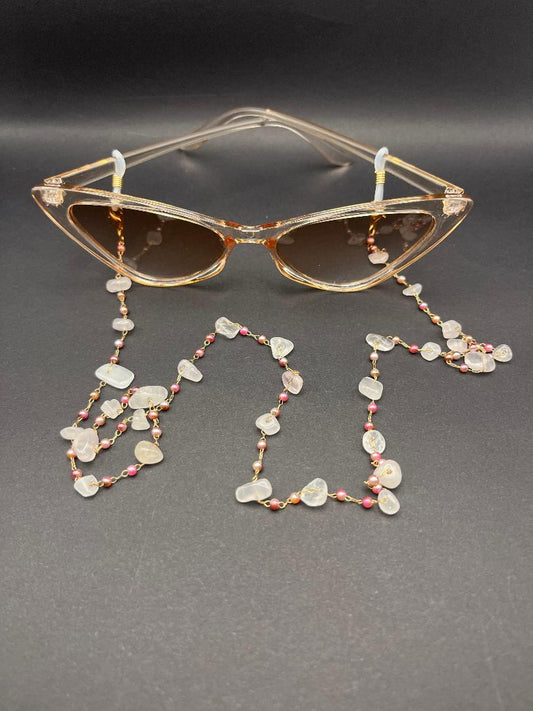 Stone Decor Glasses Chain - Elevate Your Style!