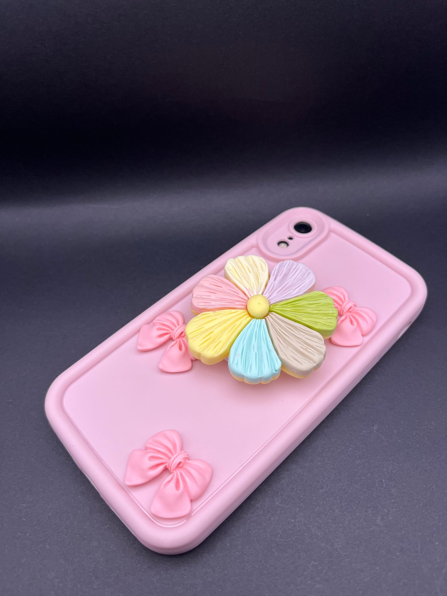 3D Flower Phone Ring Holder: Bloom with Style and Functionality!