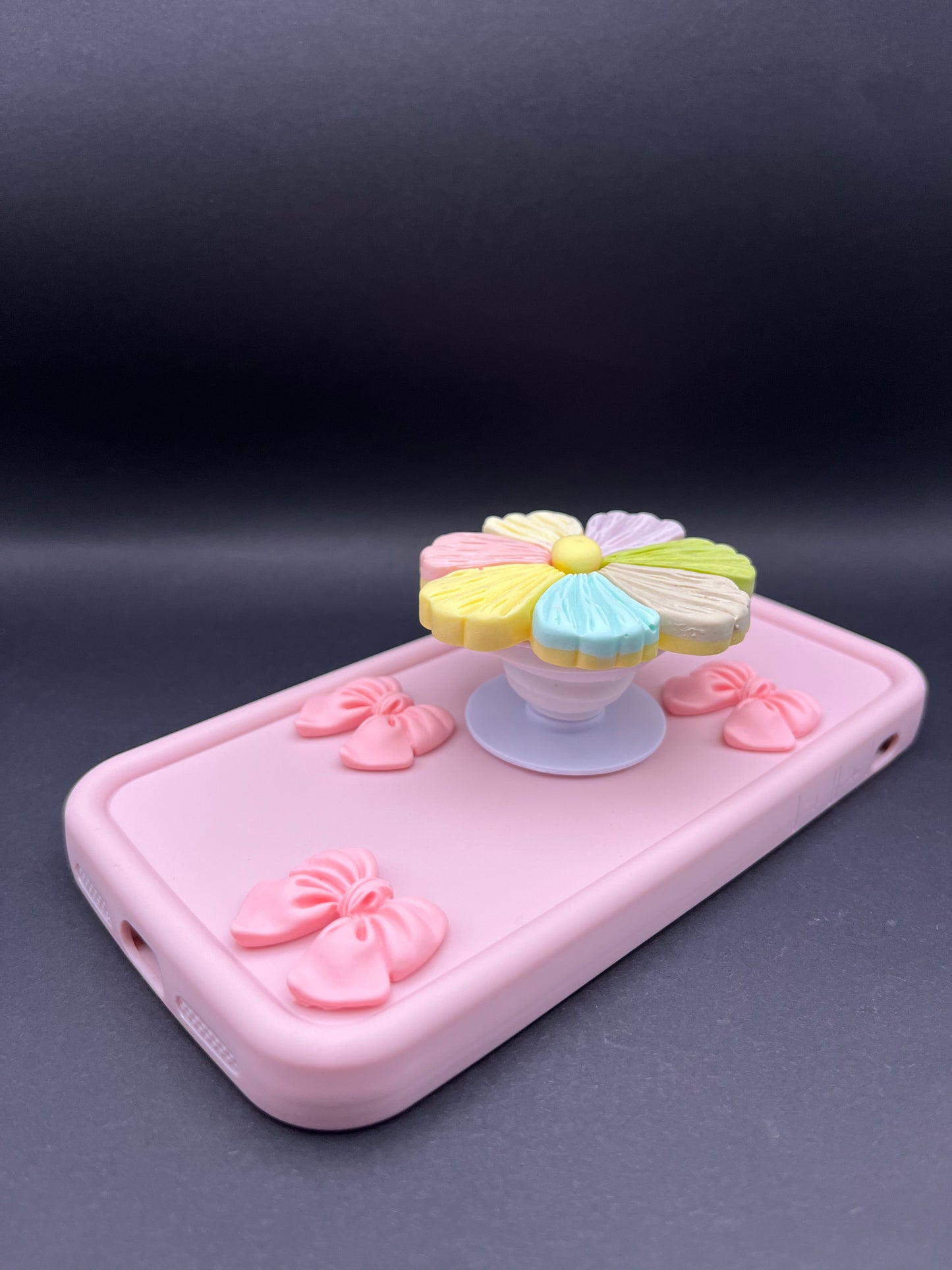 3D Flower Phone Ring Holder: Bloom with Style and Functionality!