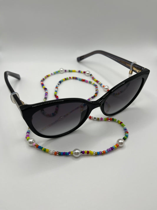 Colourful Beaded Glasses Chain: Stylish and Practical Eyewear Accessory